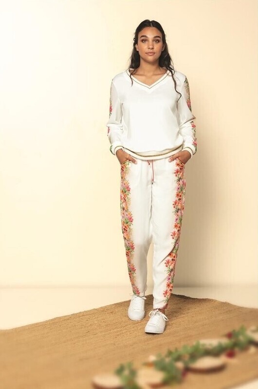 Paul Brial: Blooming Cotton Comfort pants