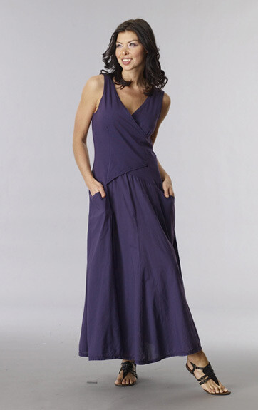 Luna Luz: Domingo Tank Dress In Iris