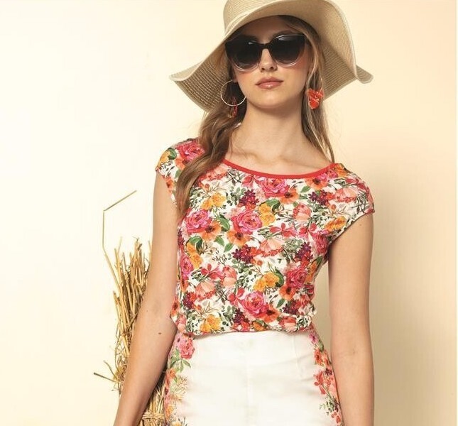 Paul Brial: Blooming Jersey T-Shirt