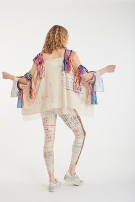 IPNG: Summer Maths Shake Tequila Shawl Blouse