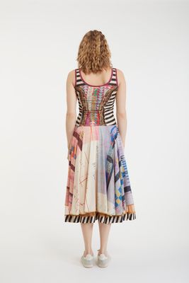 IPNG: Summer Maths Shake Tequila Midi Skirt