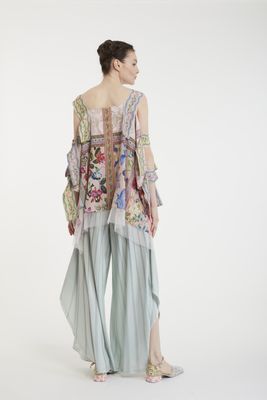 IPNG: I Blooms Baby Pink Shawl Blouse