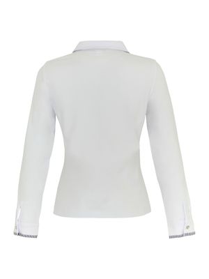 Simply Art Dolcezza: Heureux D'un Printemps Hand Painted Buttoned Shirt