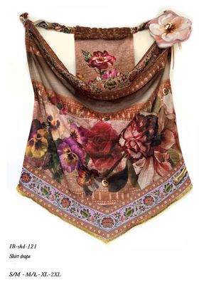 IPNG: I Bloom Shirt Drape