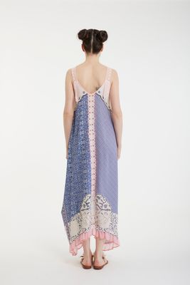 IPNG: Delicate Me Rosette Four Corners Maxi Dress