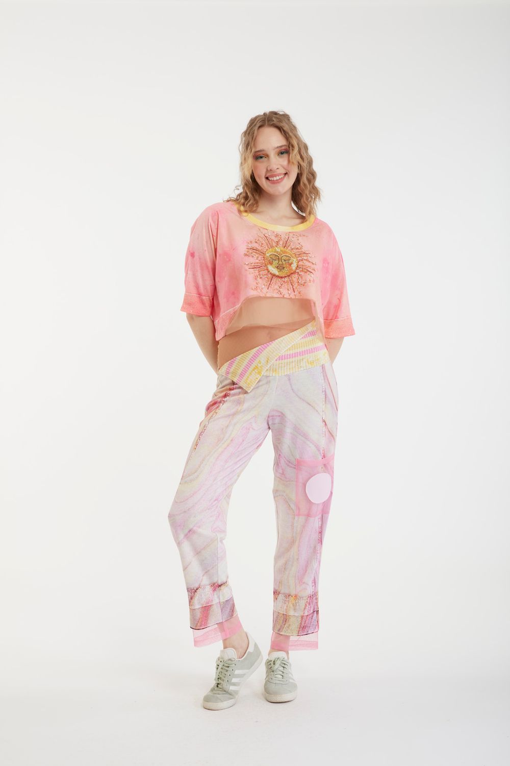 IPNG: Sunisfaction Flared Cropped Blouse