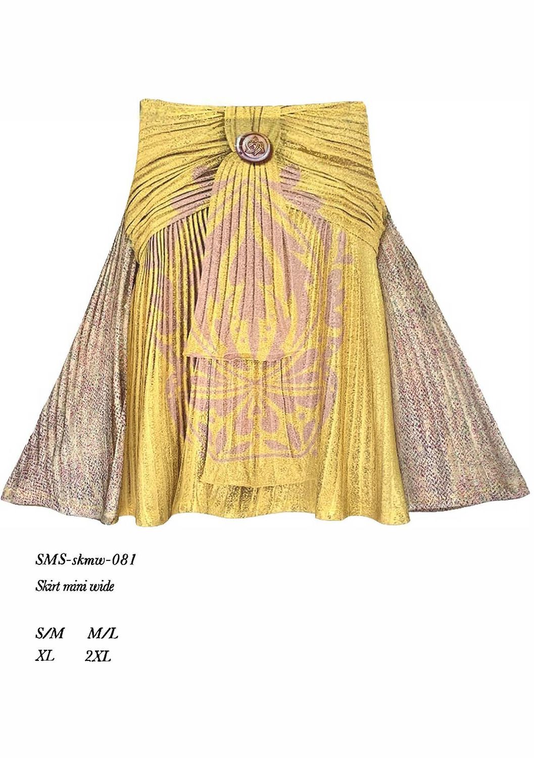 IPNG: Summer Maths Shake Flared Skirt