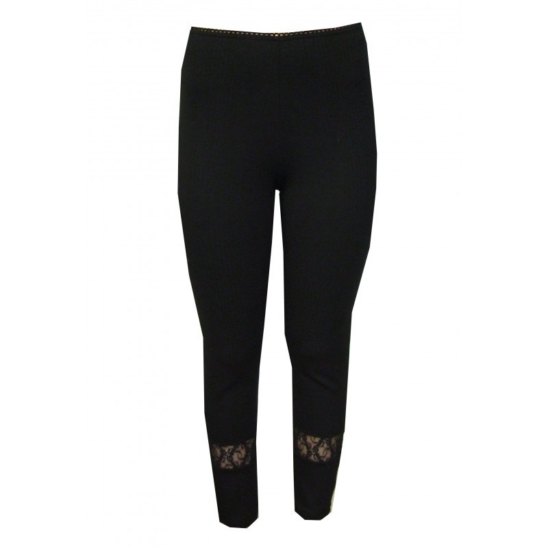 Maloka: Petal Mesh Ribbed Legging SOLD OUT