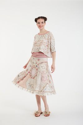 IPNG: Delicate Me Rosette High Waist Skirt