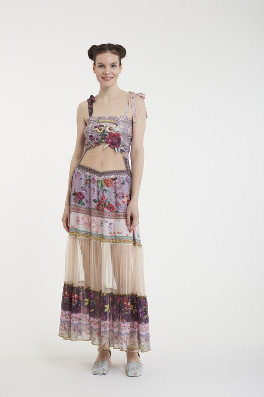 IPNG: I Blooms Art Dress To Skirt Convertible