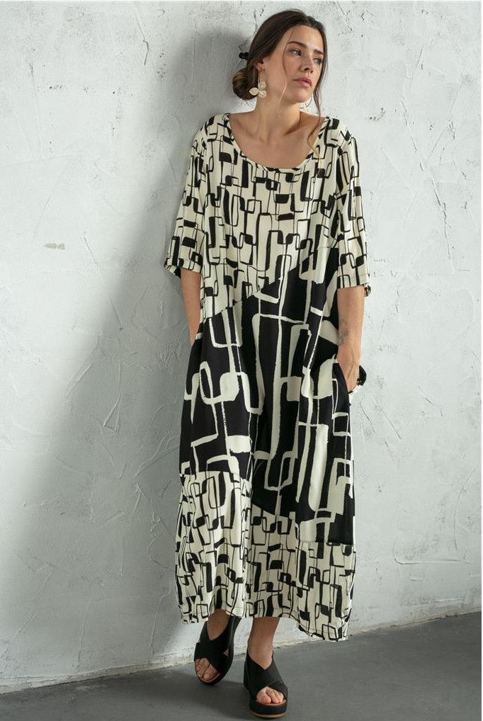G!oze: In The Shadows Silhouette Dress