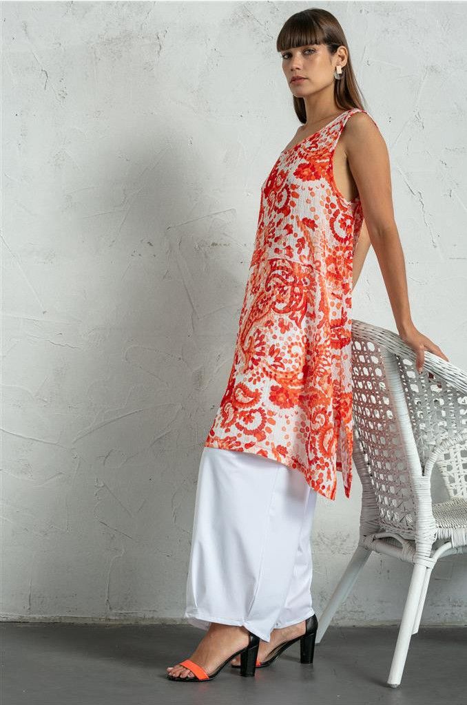 G!oze: Orange Blossom Tank Tunic