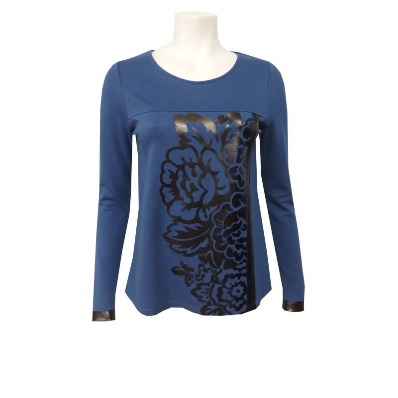 Maloka: Black Rose Bodice Top (Rose & Wine, 2 Left!) MK_ERBY_N1