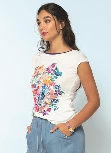 Paul Brial: Blooming Mosaique T-Shirt