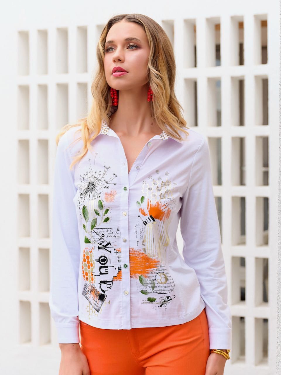 Simply Art Dolcezza: Big Changes Wearable Art Blouse