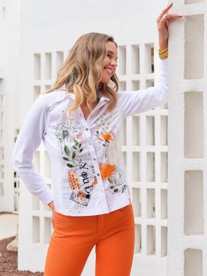 Simply Art Dolcezza: Big Changes Wearable Art Blouse