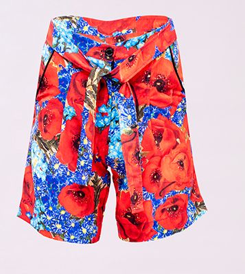 Maloka: Poppies Are Red Art Shorts