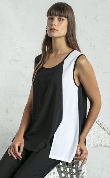 G!oze: Double Color Tank Tunic