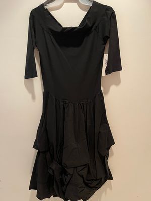 Luna Luz: 3/4 Sleeves Belleza Dress With Ties