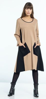 G!oze: Lovely Latte A Slant Dress