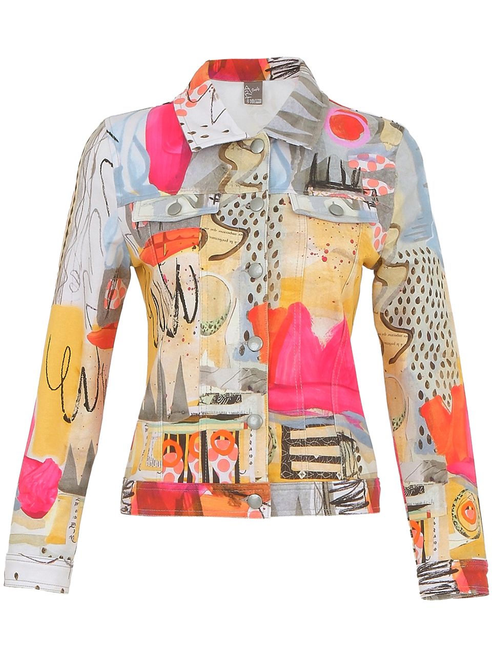 Dolcezza By Wild Curves: Soft Denim Jacket "Totem" (74637)
