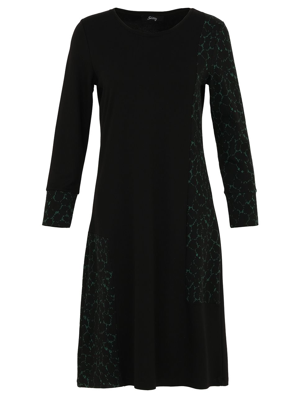EverSassy By Dolcezza: Emerald Catwalk Midi Sweater Dress