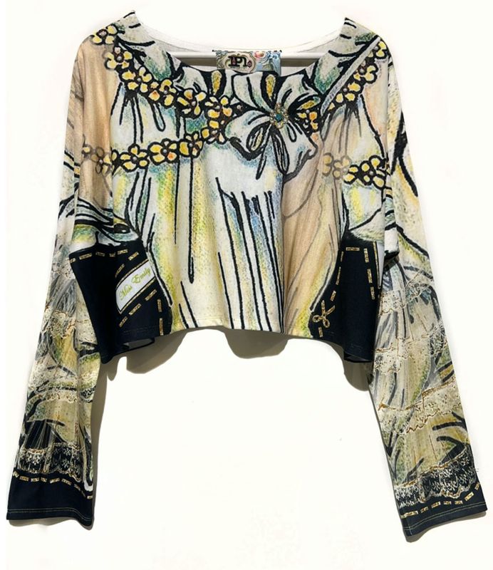 IPNG: Paper Dolls Corset Illusion Blouse T-Mini