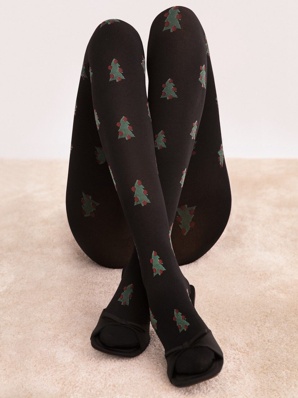Fiore By Wild Curves: Decorated Spruce Tree 60 Denier