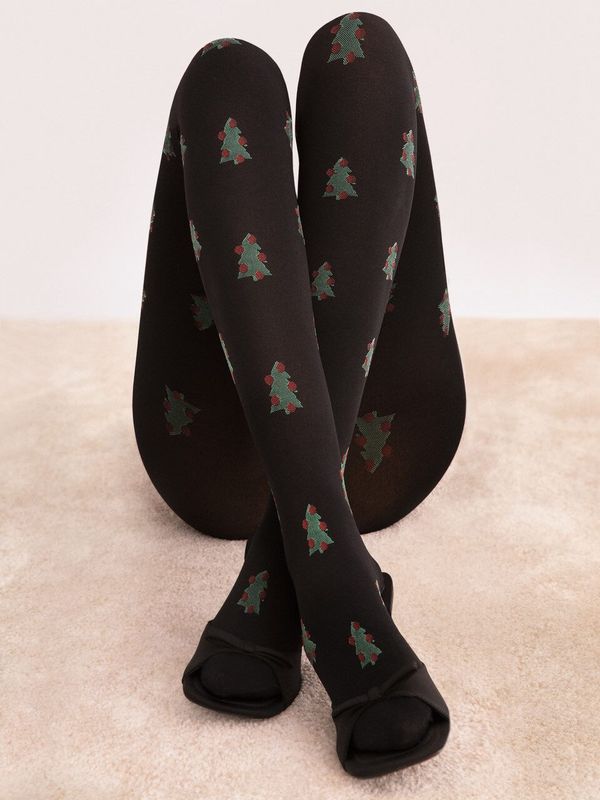 Fiore By Wild Curves: Decorated Spruce Tree 60 Denier