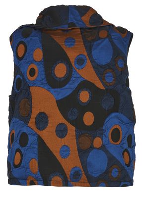 Kozan By Wild Curves: Asymmetrical Angela Vest, Copper