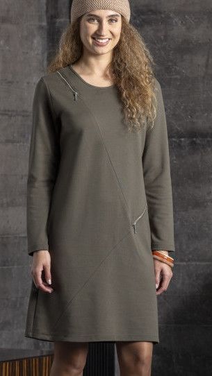 Maloka: Diagonal Cut Dress