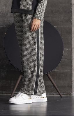 Maloka: Maloka: Almost Monochrome Wide Leg Pants