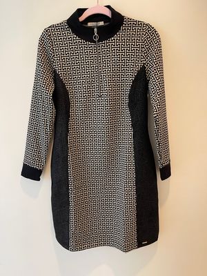 Maloka: Almost Monochrome Patchwork Dress