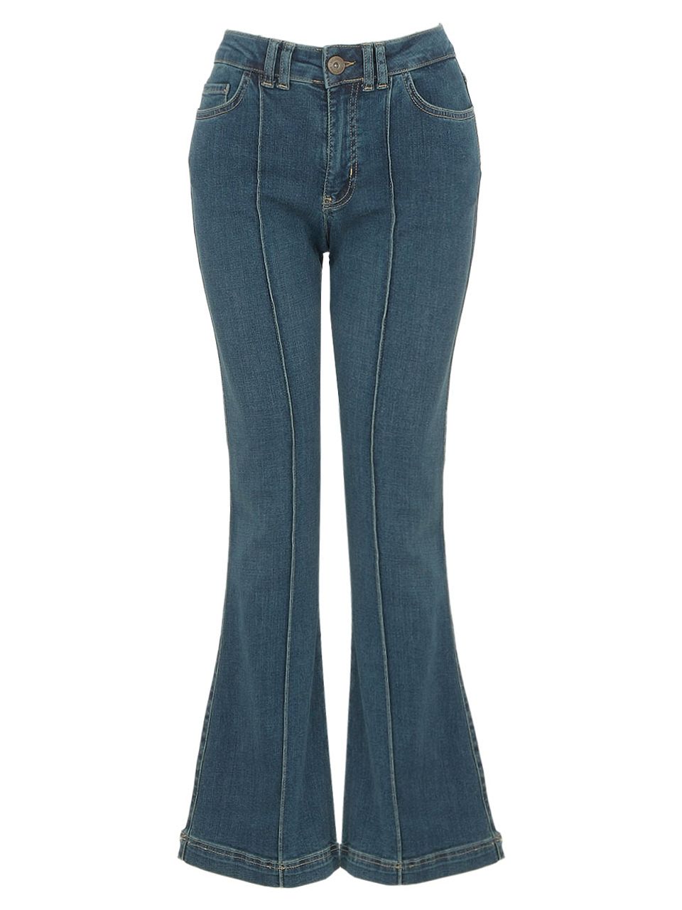 Dolcezza By Wild Curves: Fancy Flared Jeans (74404)