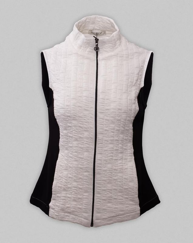 Maloka: Quilted Raglan Sweater Vest