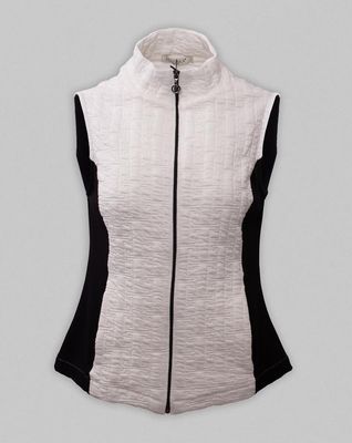 Maloka: Quilted Raglan Sweater Vest