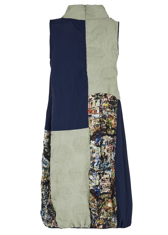 Kozan By Wild Curves: Alessandra Dress in Navy City