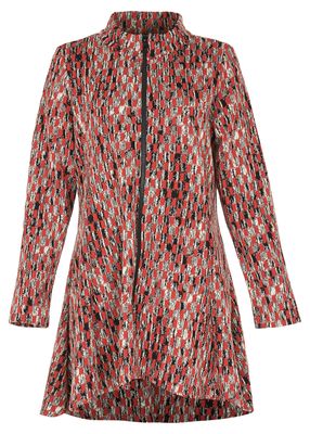 Kozan By Wild Curves: Tomato Or Tweed Tulsa Jacket (TX-2166)