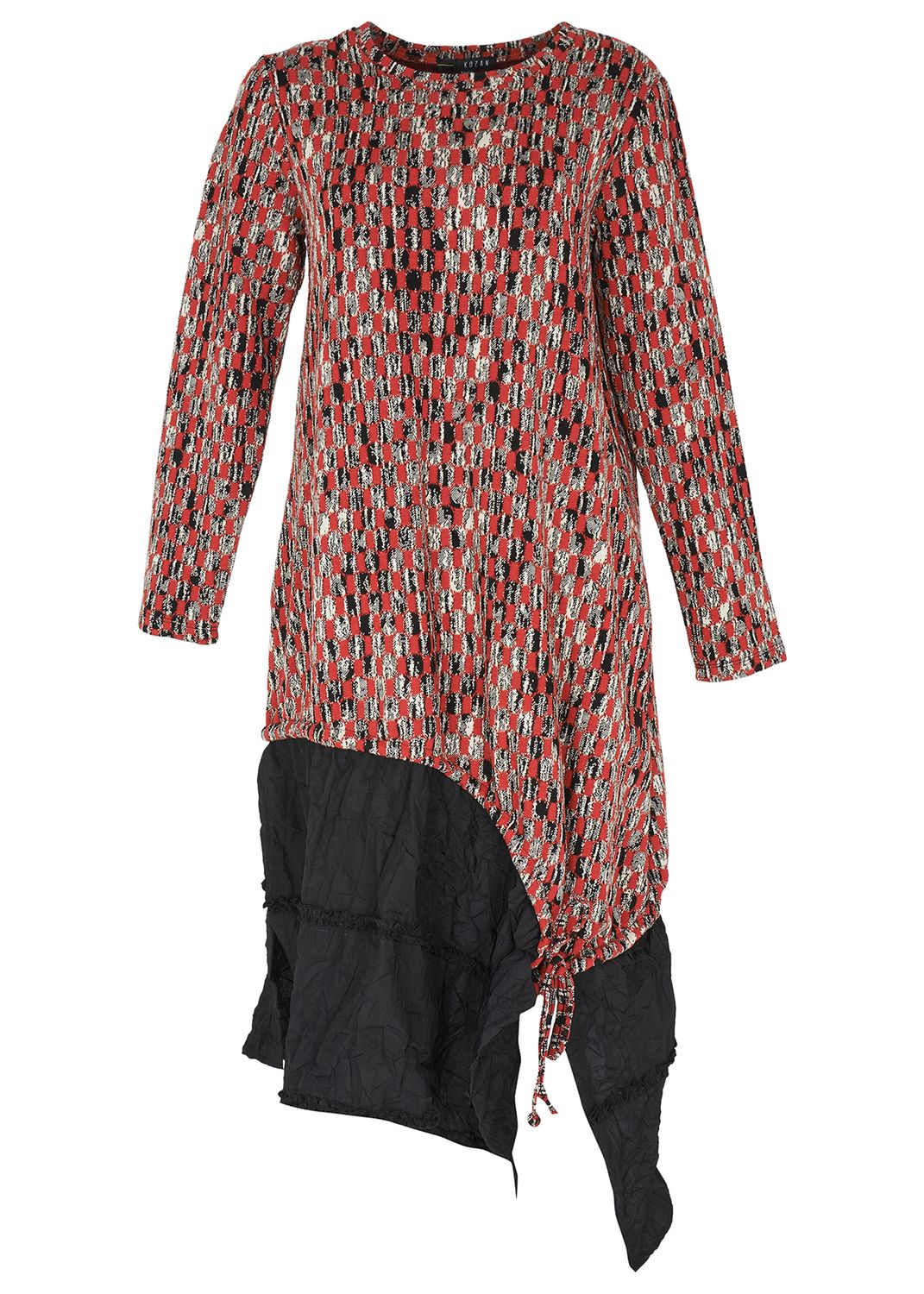 Kozan by Wild Curves: Cinched Crunch Hem Dress