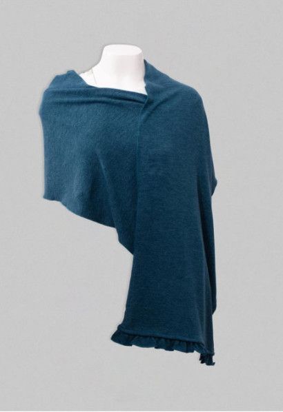 Maloka: Oversized Ruffled Scarf