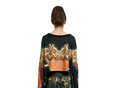 IPNG: Blouse T-Mini Orange Paper Dolls