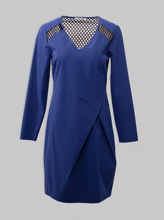Maloka: Technical Jersey Shift Dress