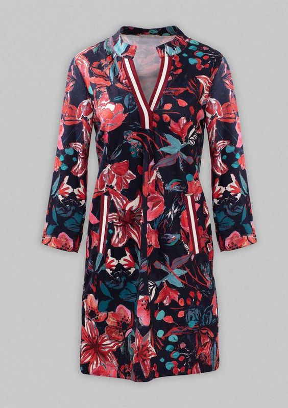 Maloka: Red Lily Pocket Dress