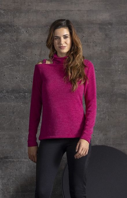 Maloka: Cherry Pink Sweater