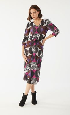Isle Apparel By Wild Curves: Eclectic Ziva Reversible Dress