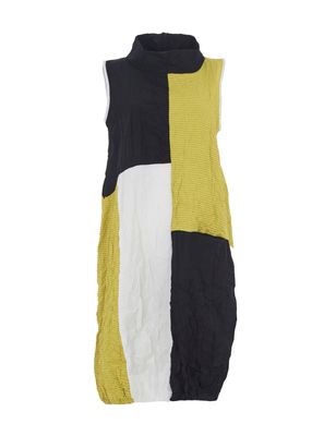 Kozan By Wild Curves: Alessandra Dress/Tunic In Lime Mix