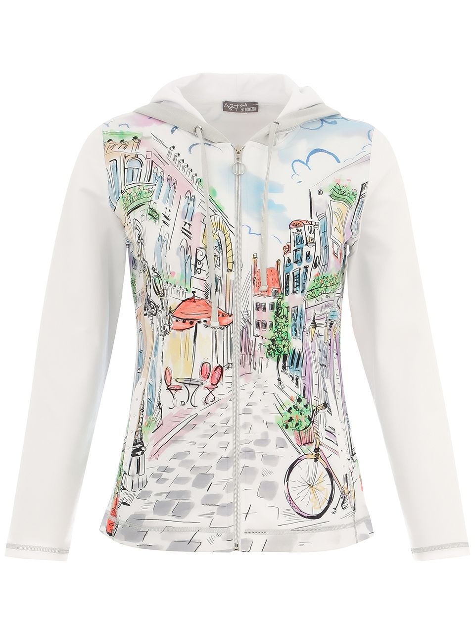 Dolcezza By Wild Curves: Sunday Afternoon Zip Jacket (25727)
