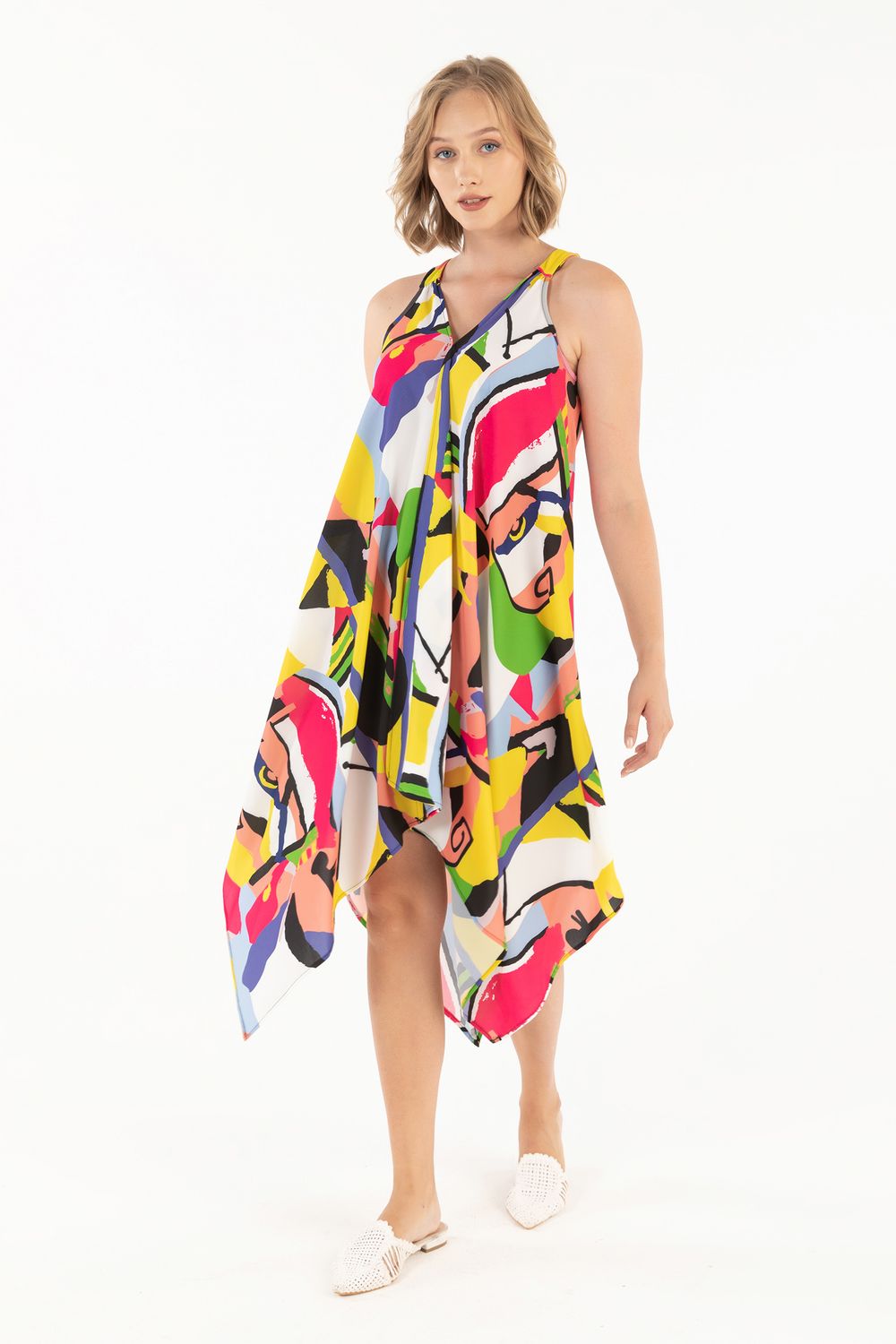 Isle Apparel By Wild Curves: Elysee Trapese Sundress
