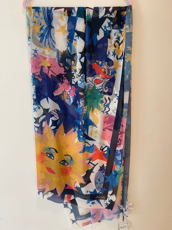Maloka: Astro Art Scarf Shawl