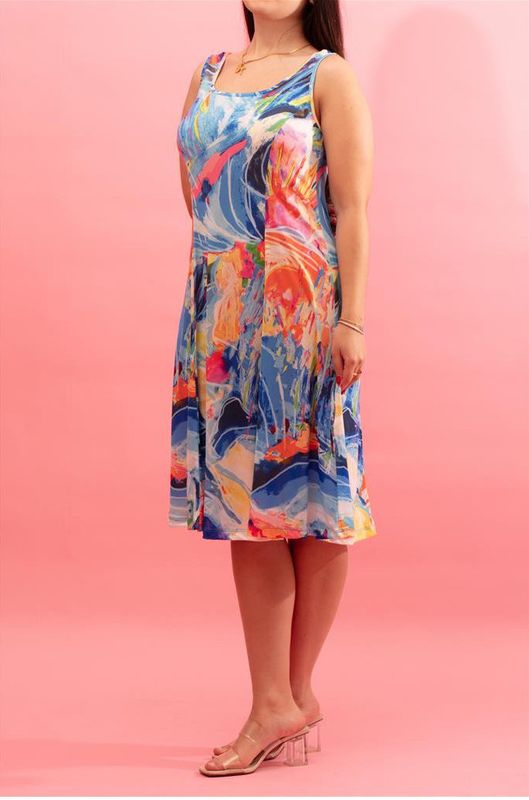 Maloka: Isle Of Beauty Midi Sundress